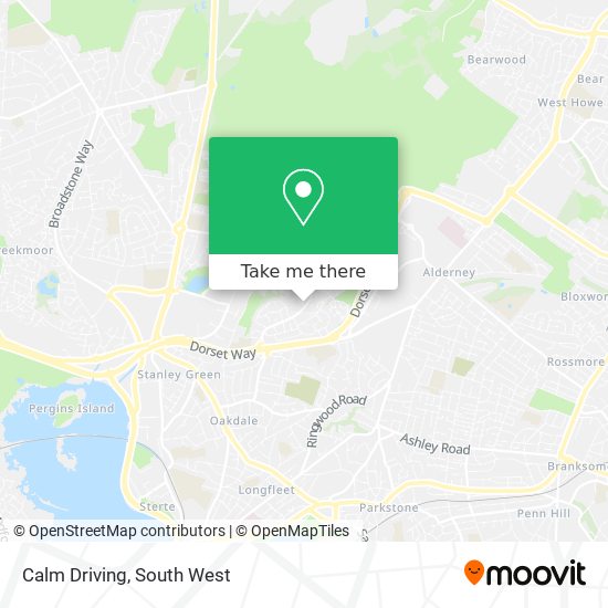 Calm Driving map
