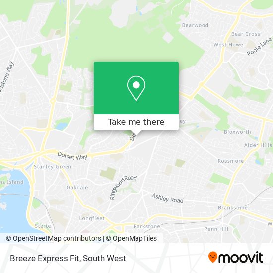 Breeze Express Fit map