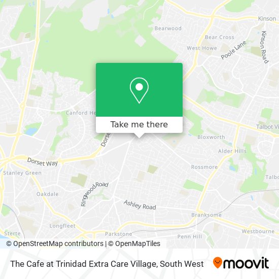 The Cafe at Trinidad Extra Care Village map