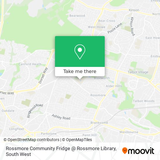 Rossmore Community Fridge @ Rossmore Library map