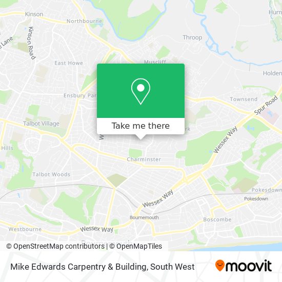 Mike Edwards Carpentry & Building map