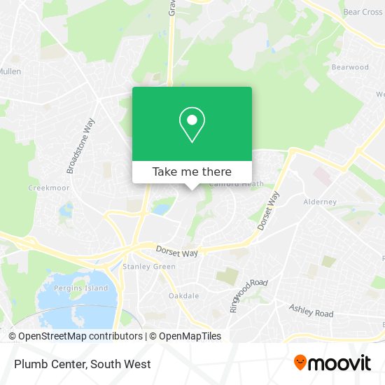 Plumb Center map