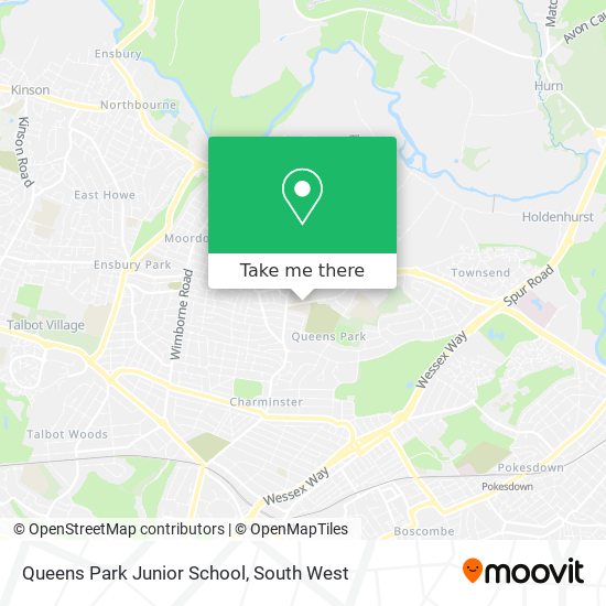 Queens Park Junior School map