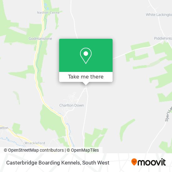 Casterbridge Boarding Kennels map