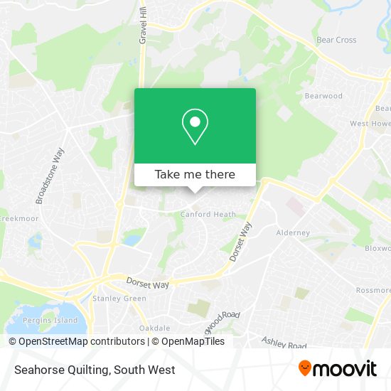 Seahorse Quilting map