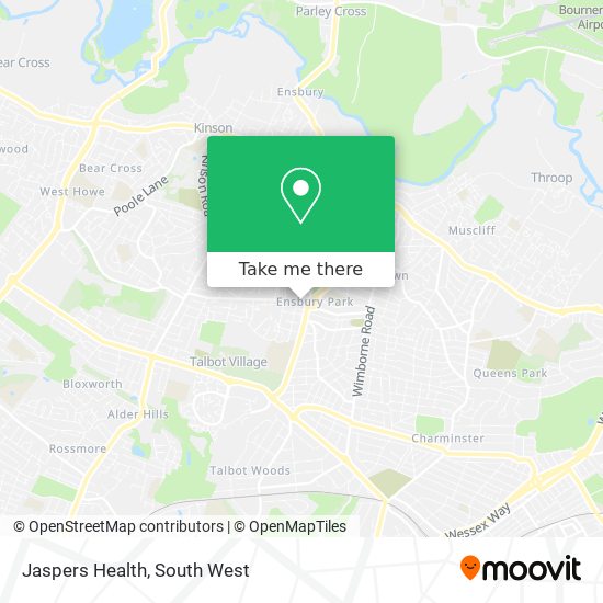 Jaspers Health map