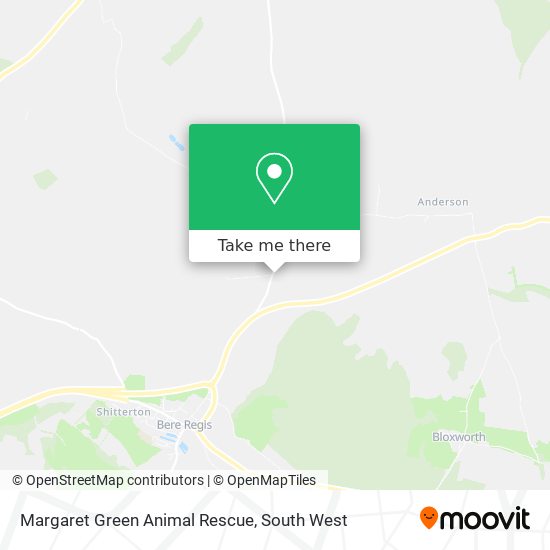 Margaret Green Animal Rescue map