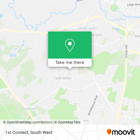 1st Connect map