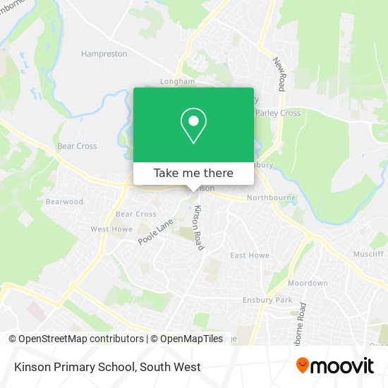 Kinson Primary School map