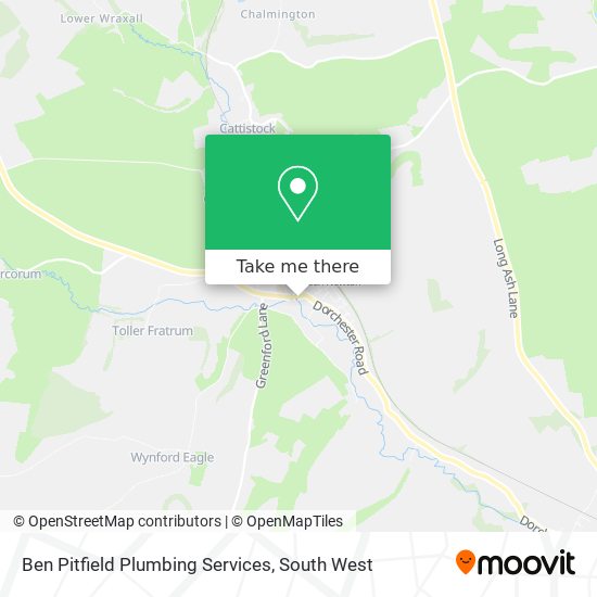 Ben Pitfield Plumbing Services map