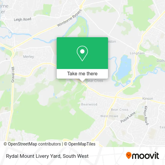 Rydal Mount Livery Yard map