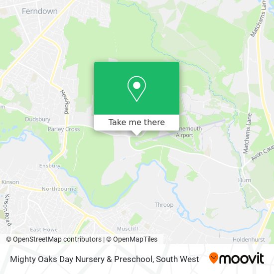 Mighty Oaks Day Nursery & Preschool map
