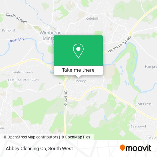 Abbey Cleaning Co map