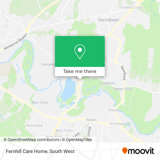 Fernhill Care Home map