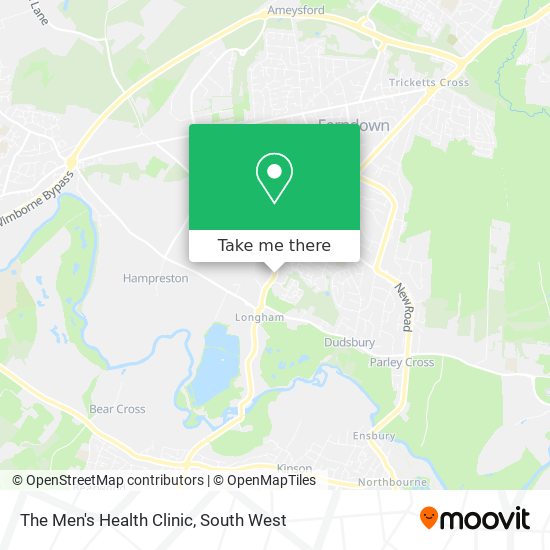 The Men's Health Clinic map