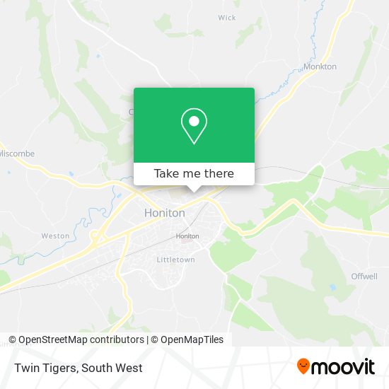 Twin Tigers map