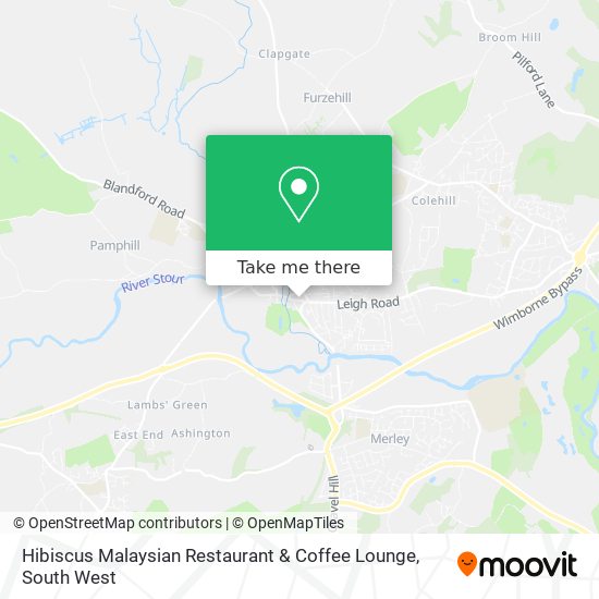 Hibiscus Malaysian Restaurant & Coffee Lounge map