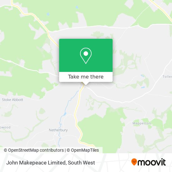John Makepeace Limited map