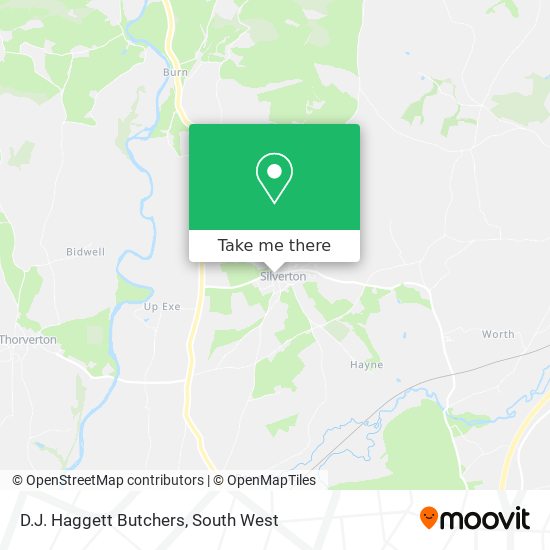D.J. Haggett Butchers map