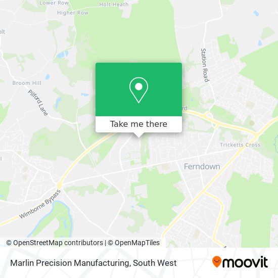 Marlin Precision Manufacturing map