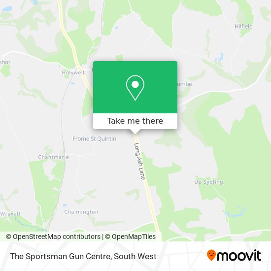 The Sportsman Gun Centre map