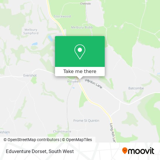 Eduventure Dorset map