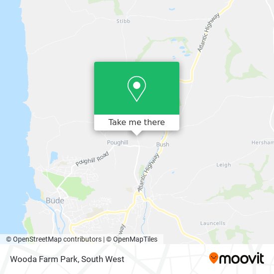 Wooda Farm Park map
