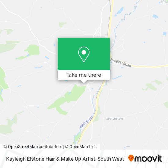 Kayleigh Elstone Hair & Make Up Artist map