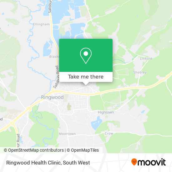 Ringwood Health Clinic map