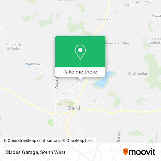 Slades Garage map