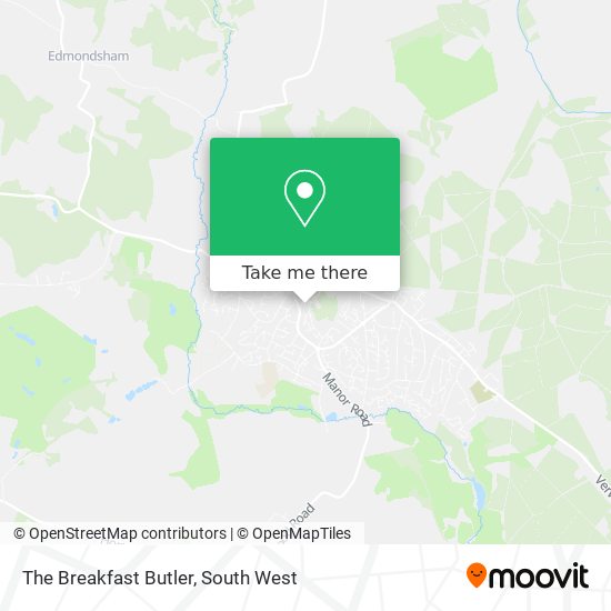 The Breakfast Butler map