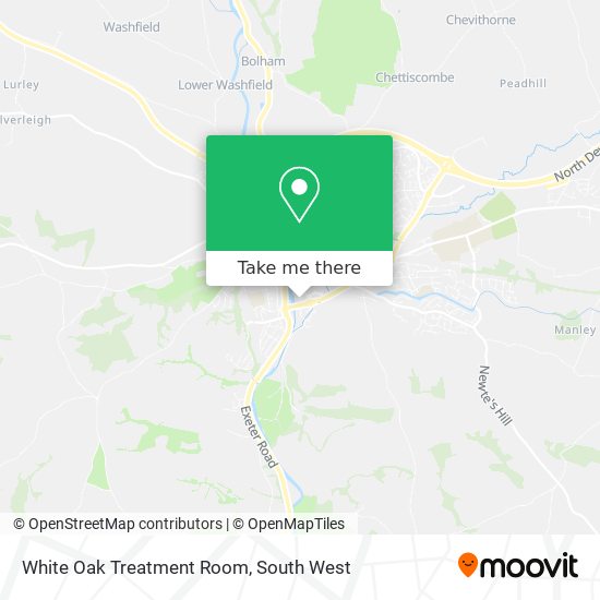 White Oak Treatment Room map