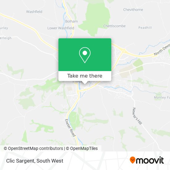 Clic Sargent map