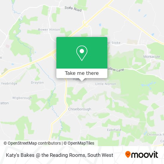 Katy's Bakes @ the Reading Rooms map
