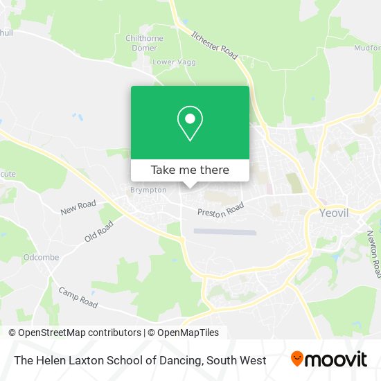 The Helen Laxton School of Dancing map
