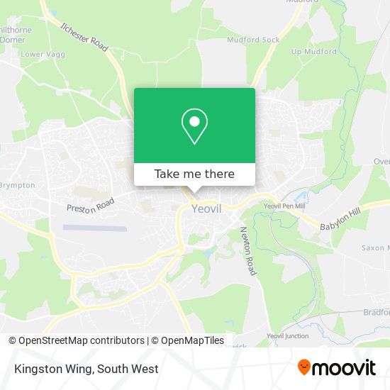 Kingston Wing map