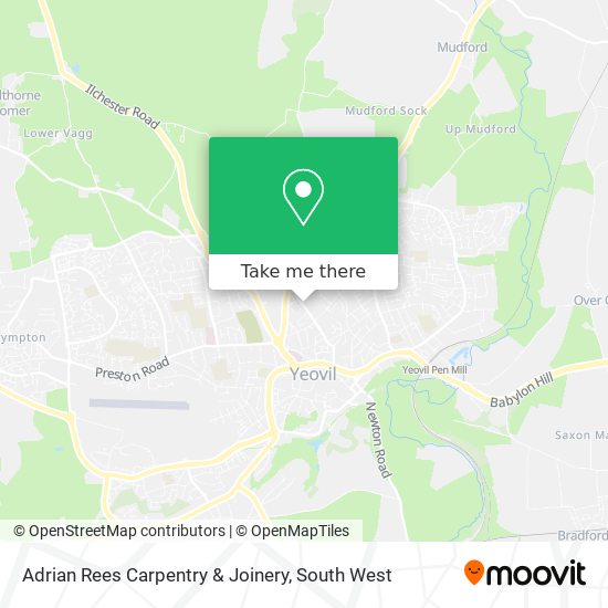 Adrian Rees Carpentry & Joinery map