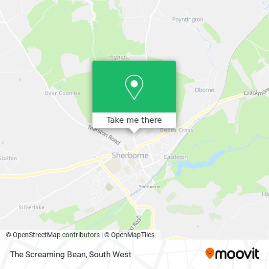 The Screaming Bean map