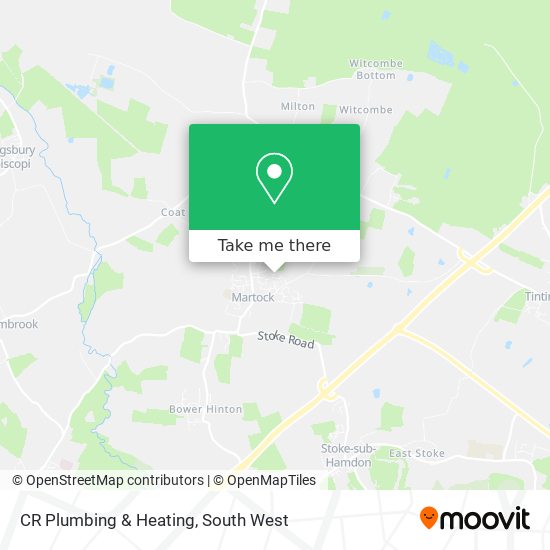 CR Plumbing & Heating map