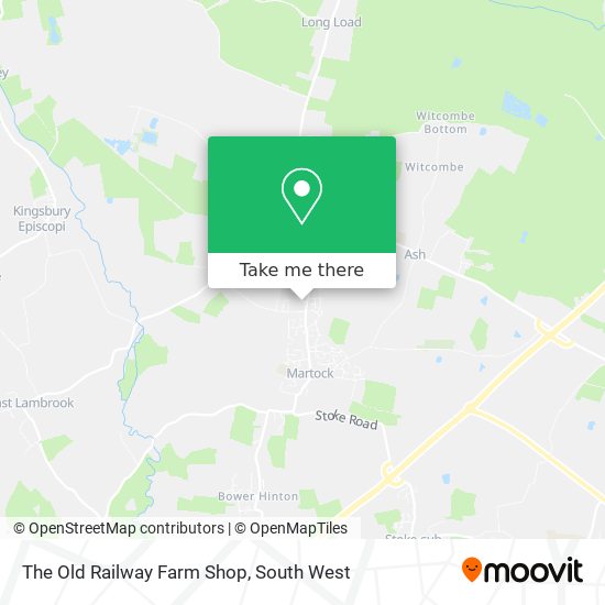 The Old Railway Farm Shop map