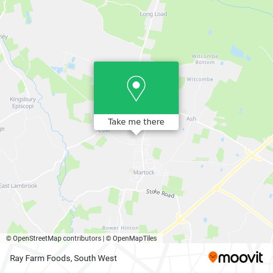 Ray Farm Foods map