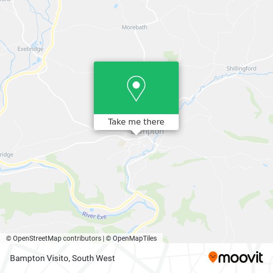 Bampton Visito map