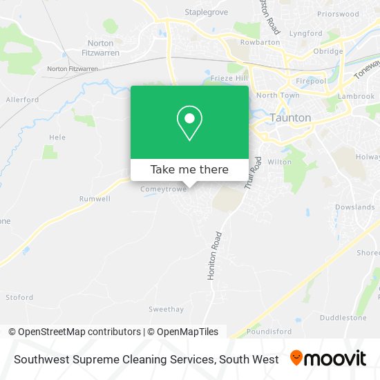 Southwest Supreme Cleaning Services map