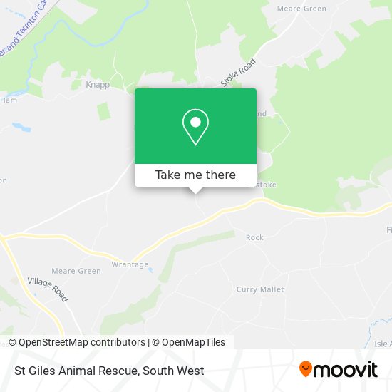 St Giles Animal Rescue map