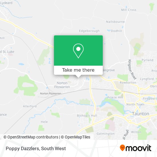 Poppy Dazzlers map