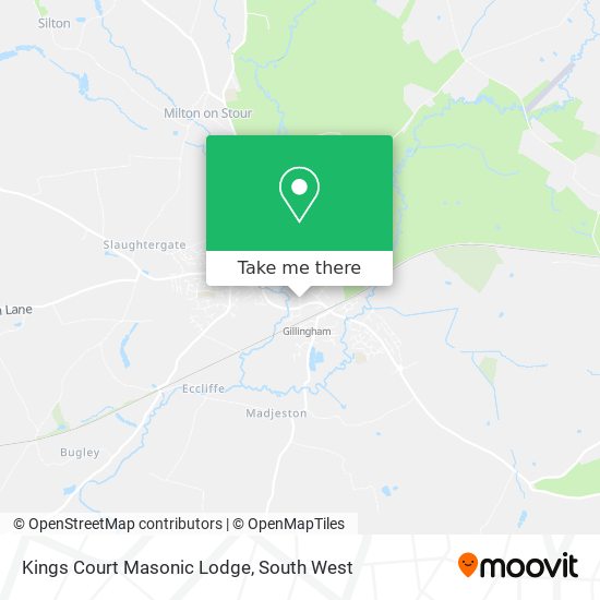 Kings Court Masonic Lodge map