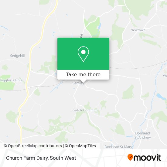 Church Farm Dairy map