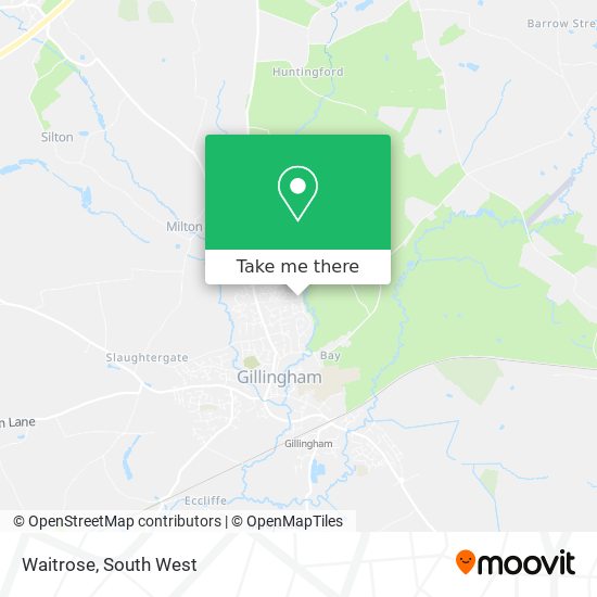 Waitrose map