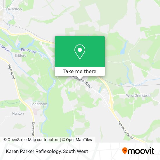Karen Parker Reflexology map