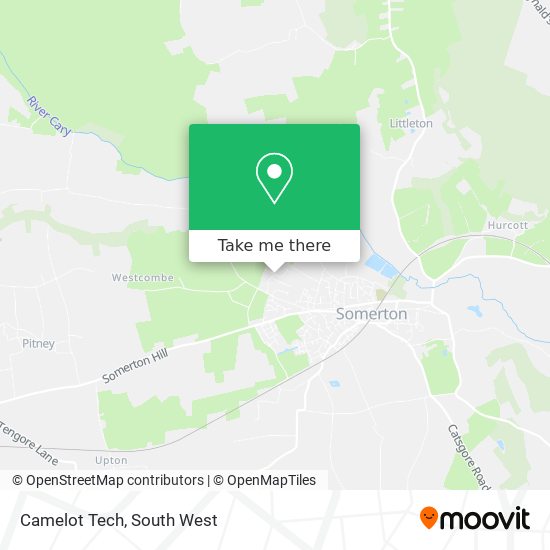 Camelot Tech map